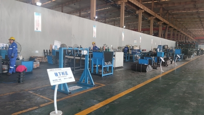 Hanlin Industrial Machinery Co., Ltd ligne de production en usine