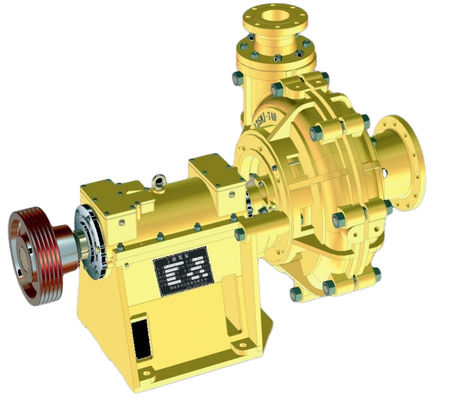qualité  Horizontal 500kw 740r/Min Heavy Duty Mud Slurry Pump ISO9001 Certification usine