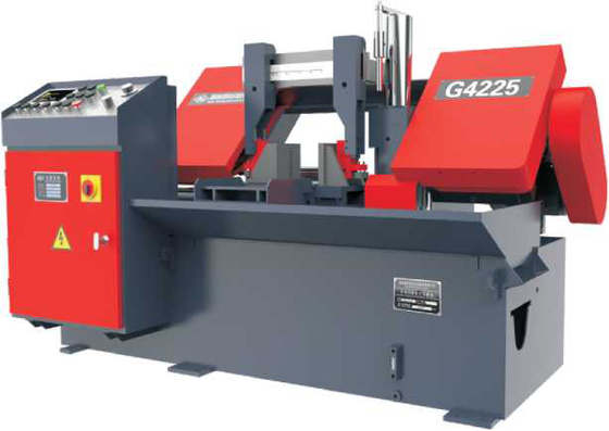 La bande automatique de coupe en métal de G4225 250mm a vu la machine horizontale