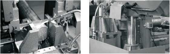 La bande automatique de coupe en métal de G4225 250mm a vu la machine horizontale