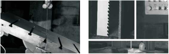 40m/Min Wood Cutting Vertical Band a vu la certification de la machine ISO9001