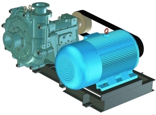 pompe de boue de boue d'eaux d'égout de 185kw 1480rpm 100ZBG de grande viscosité (P) - 500