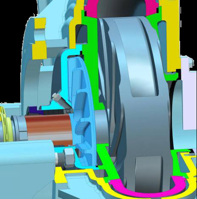 Pompe de boue 200kw hydraulique obstruante non 300ZBD-630 de grande viscosité