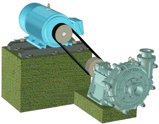 590r/obstruant non Min Centrifugal Slurry Pump Non obstruant 350ZBD-850