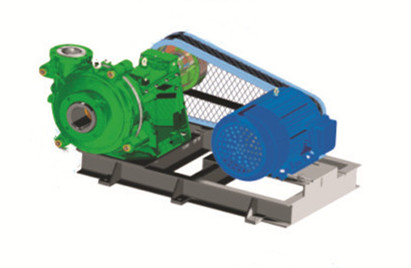 820r/Min Centrifugal Slurry Pump, pompe 125NJ-740 de boue de ciment de D125mm