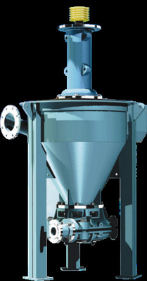 pompe submersible hydraulique de boue de 5.5kw 19.0m3/H pour l'industrie chimique